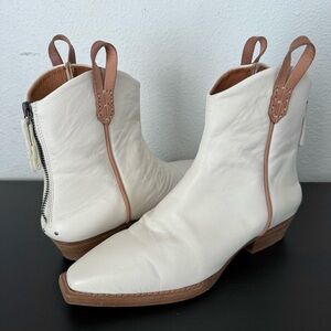 Free People We The Free Wesley Ankle Boot Western Leather Bootie